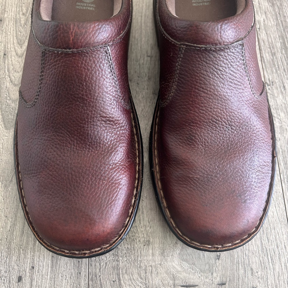 Dr. Martens Newbury Industrial Slip On Mules Brown Size 11 - Picture 6 of 10